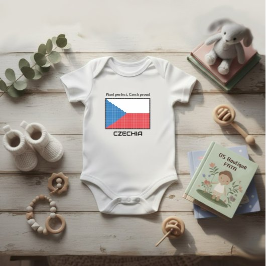 Vlag van Tsjechië Romper