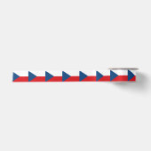 Vlag van Tsjechië Satijnen Lint (Voorkant)