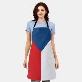 Vlag van Tsjechië Schort (Gedragen)