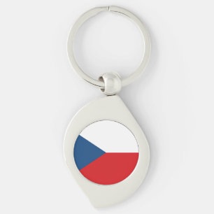 Vlag van Tsjechië Sleutelhanger