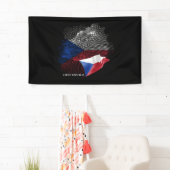 Vlag van Tsjechië Spandoek (Insitu)
