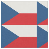 Vlag van Tsjechië Stof (Close Up)