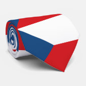 Vlag van Tsjechië Stropdas (Opgerold)