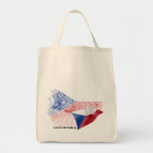 Vlag van Tsjechië Tote Bag (Voorkant)