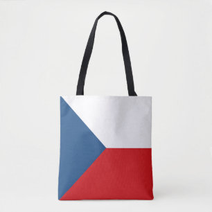 Vlag van Tsjechië Tote Bag