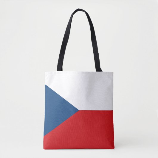 Vlag van Tsjechië Tote Bag (Voorkant)