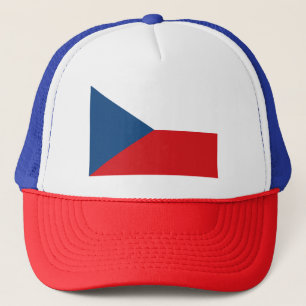 Vlag van Tsjechië Trucker Pet