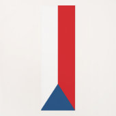 Vlag van Tsjechië Yogamat (Voorkant)
