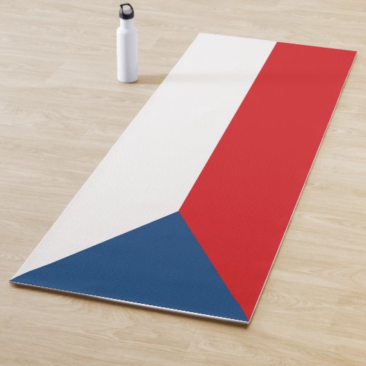 Vlag van Tsjechië Yogamat (In situ)