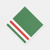 Vlag van Tsjetsjeën Ichkerië Servet (Hoek)