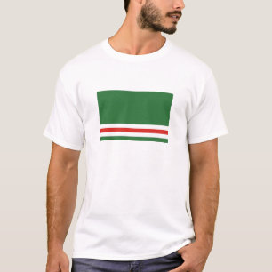 Vlag van Tsjetsjeense Republiek Itsjkerië T-shirt