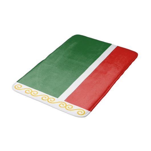 Vlag van Tsjetsjenië Badmat (Gekanteld)