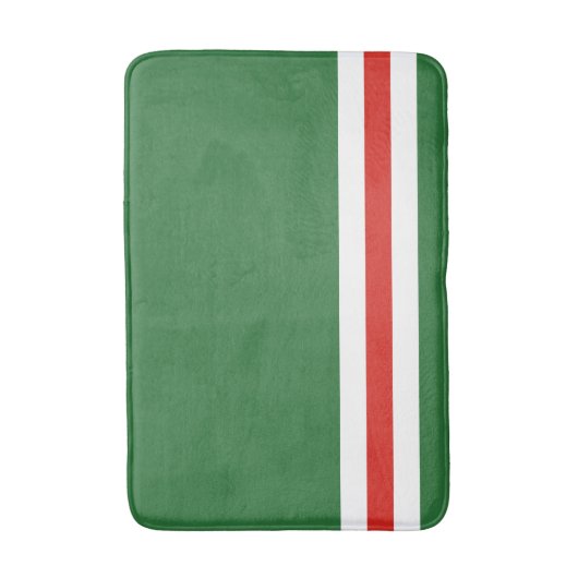 Vlag van Tsjetsjenië Badmat (Voorkant Verticaal)