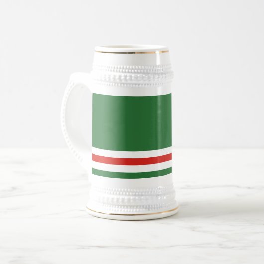 Vlag van Tsjetsjenië Bierpul (Voorkant links)