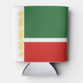 Vlag van Tsjetsjenië Blikjeskoeler (Voorkant)