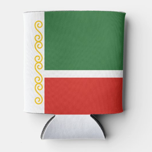 Vlag van Tsjetsjenië Blikjeskoeler (Voorkant)