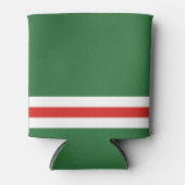 Vlag van Tsjetsjenië Blikjeskoeler (Voorkant)
