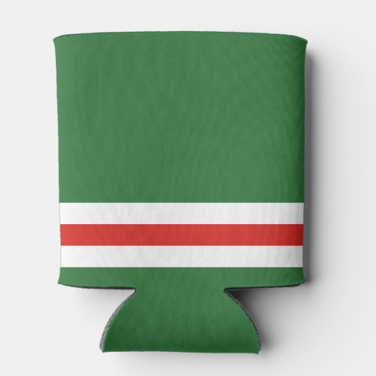 Vlag van Tsjetsjenië Blikjeskoeler (Achterkant)