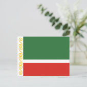 Vlag van Tsjetsjenië Briefkaart (Staand voorkant)