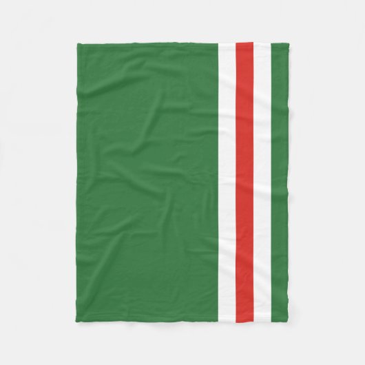 Vlag van Tsjetsjenië Fleece Deken (Voorkant)