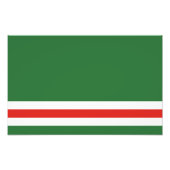 Vlag van Tsjetsjenië Foto Afdruk (Voorkant)