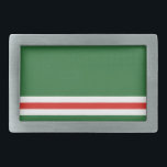 Vlag van Tsjetsjenië Gesp<br><div class="desc">Patriottische vlag van de Tsjetsjeense Republiek Ichkeria.</div>