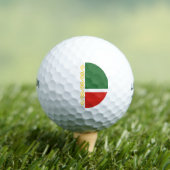 Vlag van Tsjetsjenië Golfballen (Insitu Shirt)