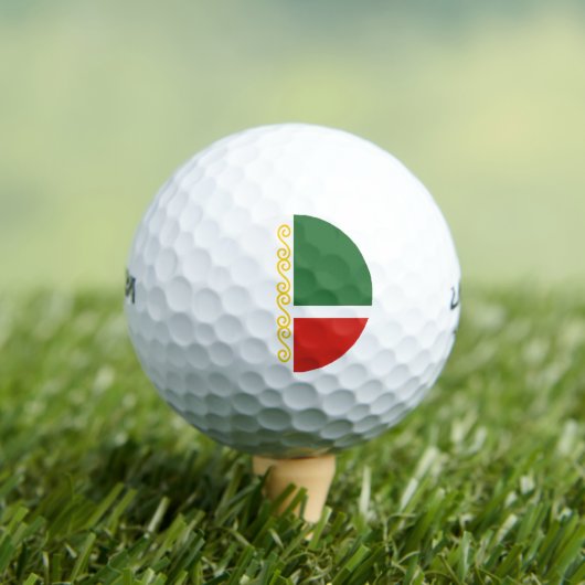 Vlag van Tsjetsjenië Golfballen (Insitu Shirt)