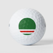 Vlag van Tsjetsjenië Golfballen (Voorkant)
