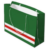 Vlag van Tsjetsjenië Groot Cadeauzakje (Achterkant Gekanteld)