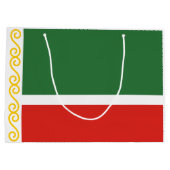 Vlag van Tsjetsjenië Groot Cadeauzakje (Achterkant)