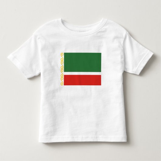 Vlag van Tsjetsjenië Kinder Shirts (Voorkant)