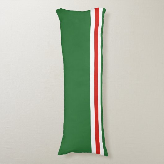 Vlag van Tsjetsjenië Lichaamskussen (Voorkant Verticaal)