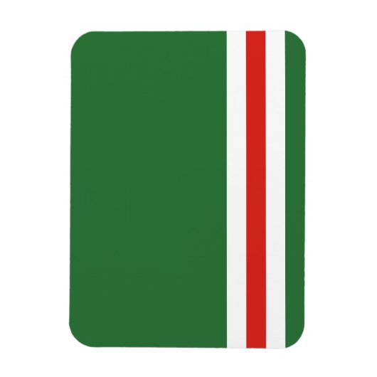 Vlag van Tsjetsjenië Magneet (Verticaal)