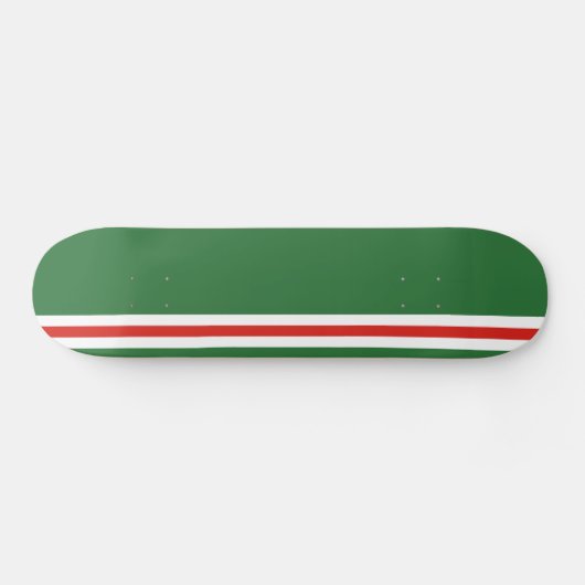 Vlag van Tsjetsjenië Persoonlijk Skateboard (Horizontaal)