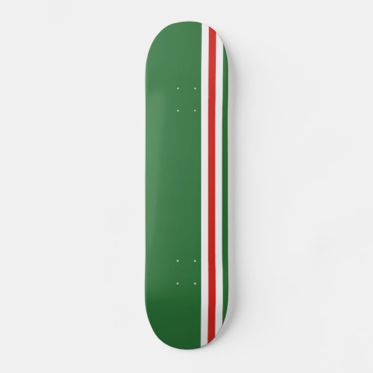 Vlag van Tsjetsjenië Persoonlijk Skateboard (Voorkant)
