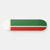 Vlag van Tsjetsjenië Persoonlijk Skateboard (Horizontaal)