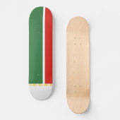 Vlag van Tsjetsjenië Persoonlijk Skateboard (Voorkant)