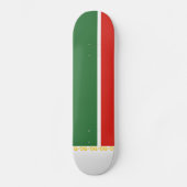 Vlag van Tsjetsjenië Persoonlijk Skateboard (Voorkant)