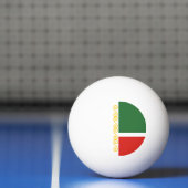 Vlag van Tsjetsjenië Pingpongbal (Net)