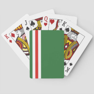 Vlag van Tsjetsjenië Pokerkaarten