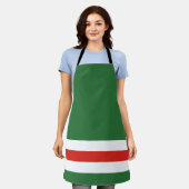 Vlag van Tsjetsjenië Schort (Gedragen)