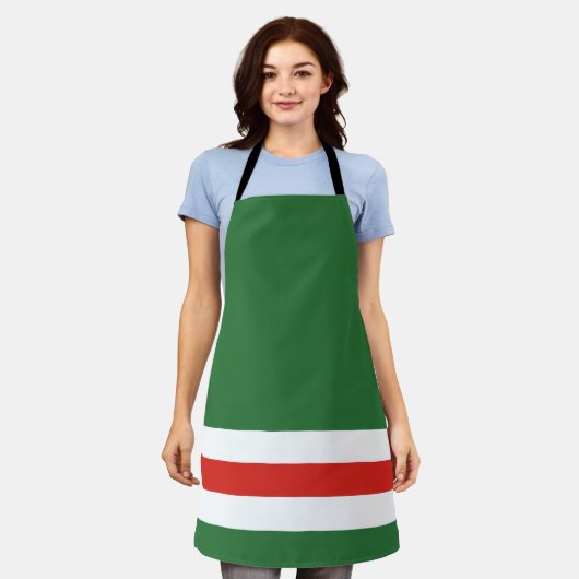 Vlag van Tsjetsjenië Schort (Gedragen)