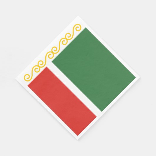 Vlag van Tsjetsjenië Servet (Hoek)