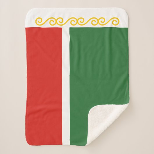 Vlag van Tsjetsjenië Sherpa Deken (Voorkant)
