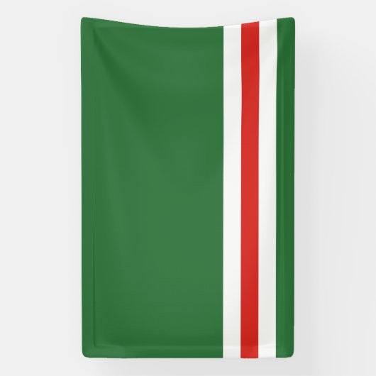 Vlag van Tsjetsjenië Spandoek (Verticaal)