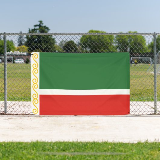 Vlag van Tsjetsjenië Spandoek (Insitu)