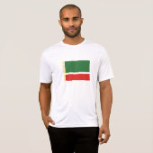 Vlag van Tsjetsjenië T-shirt (Voorkant volledig)