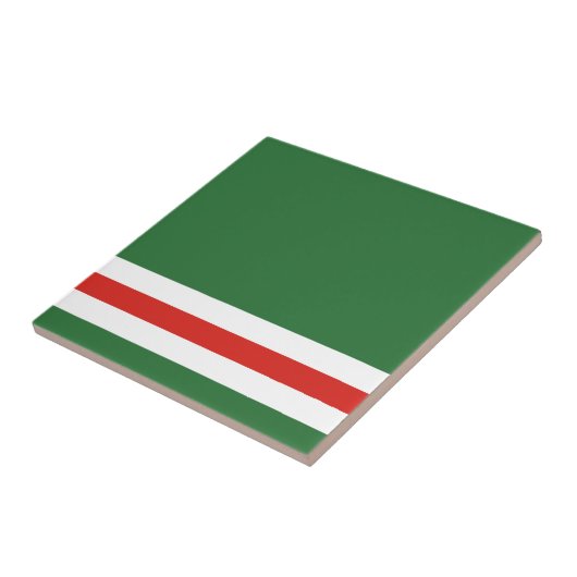 Vlag van Tsjetsjenië Tegeltje (Zijkant)