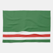 Vlag van Tsjetsjenië Theedoek (Horizontaal)